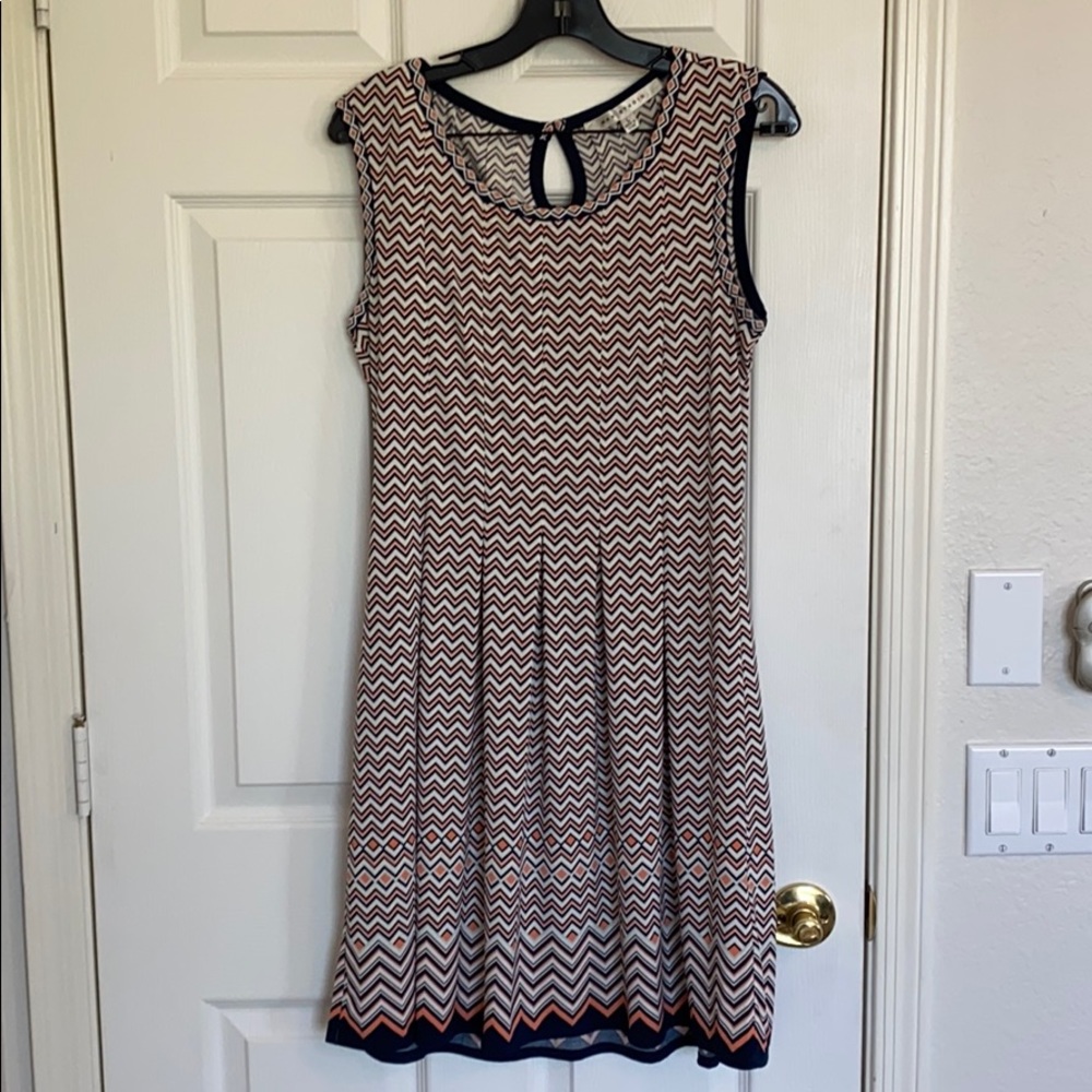 Max Studio printed midi dress